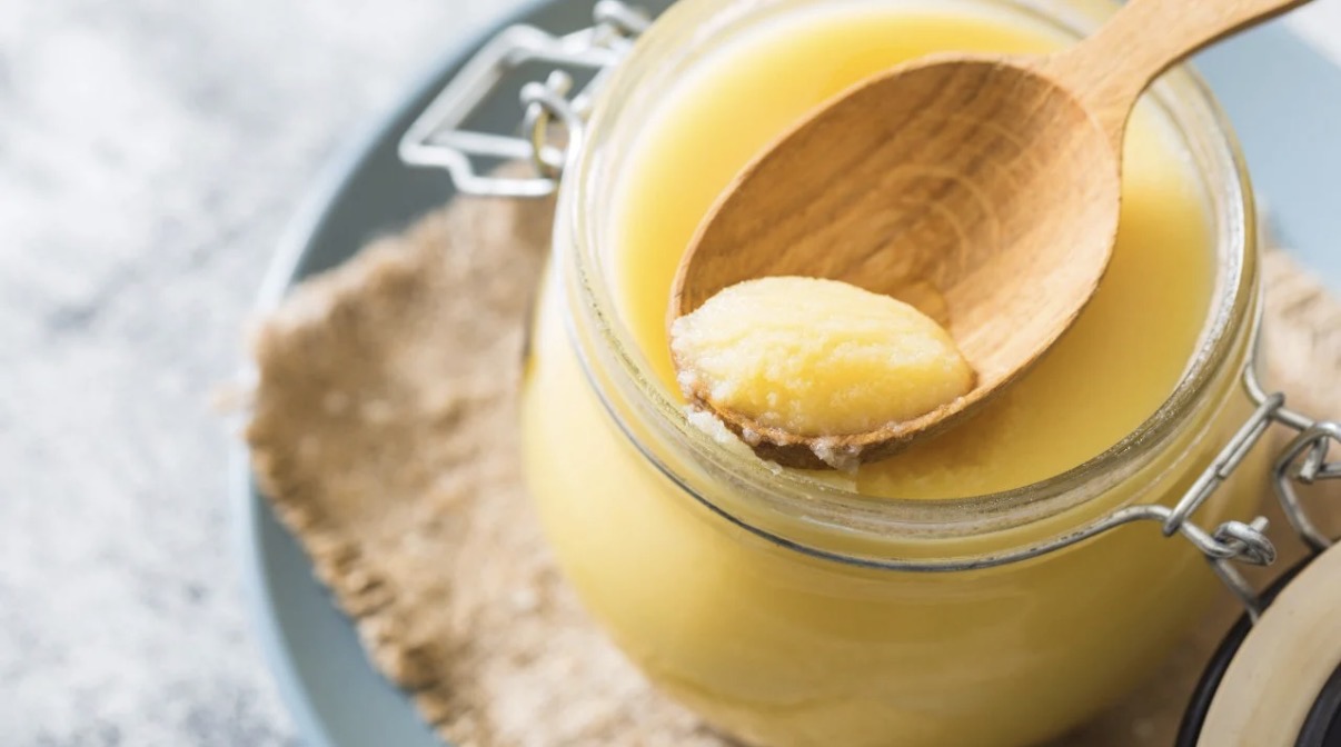 Village farm and milk collection illustration